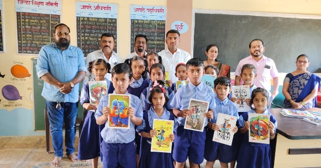 Books and Stationery Items Distribution